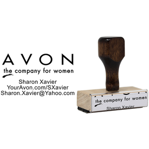 Avon Catalog Stamp Style 1 Body and Design