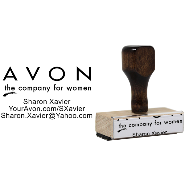 Avon Catalog Stamp Style 1 Body and Design