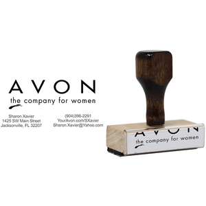 Avon Catalog Stamp Style 3 Body and Design