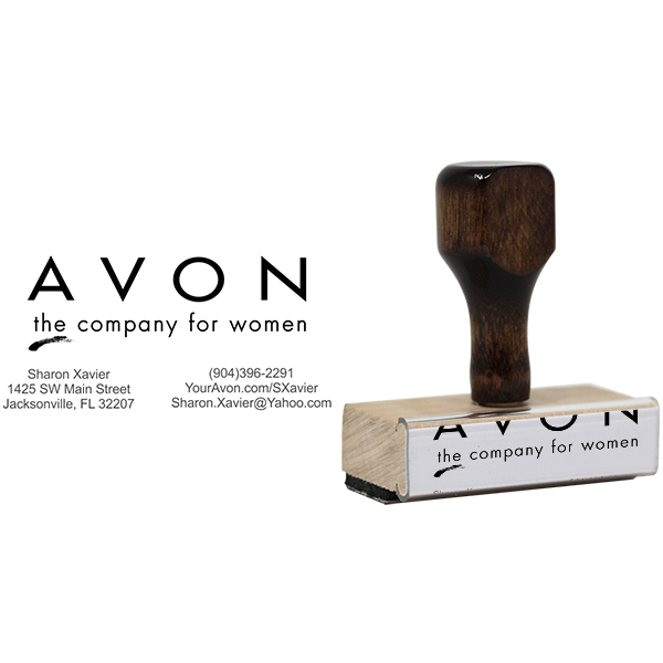 Avon Catalog Stamp Style 3 Body and Design
