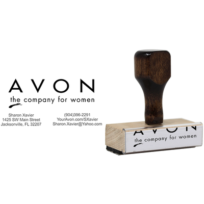 Avon Style 3 Catalog Stamp - alternate view