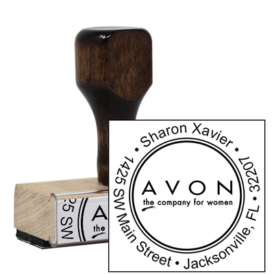 Avon Catalog Stamp Style 4