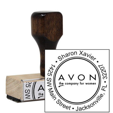 Avon Style 4 Catalog Stamp