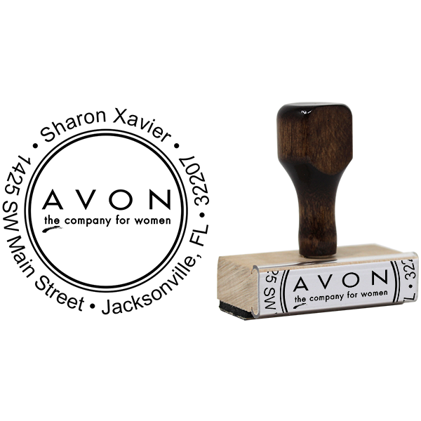 Avon Catalog Stamp Style 4 Body and Design