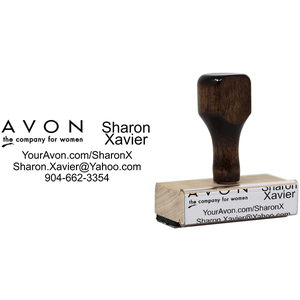Avon Catalog Stamp Style 6 Body and Design