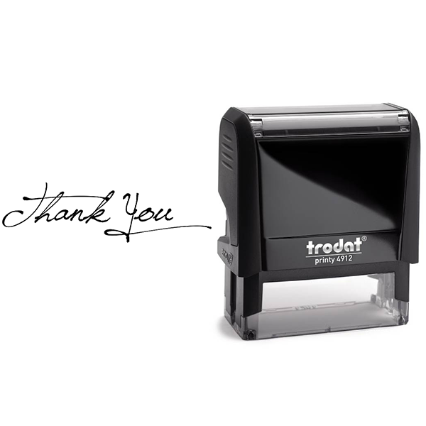 Elegant Thank You Stamp Body and Design