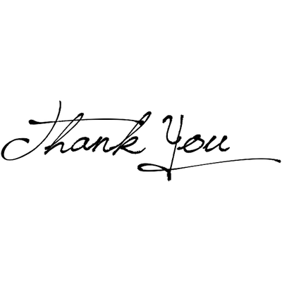 Elegant Thank You Stamp