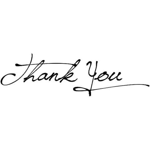 Elegant Thank You Stamp