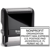 Non-Profit Organization Postage Permit Stamp