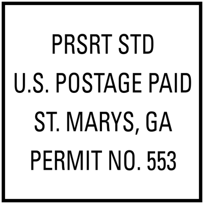 Pre-Sorted Postage Paid Permit Stamp - alternate view