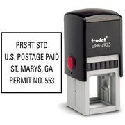 Pre-Sorted Postage Paid Permit Stamp
