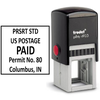 Pre-Sorted Standard Postage Paid Permit Stamp  Body and Design