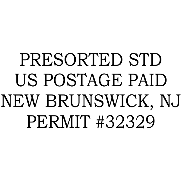 Standard Presorted Mail Postage Paid Permit Stamp Imprint Example
