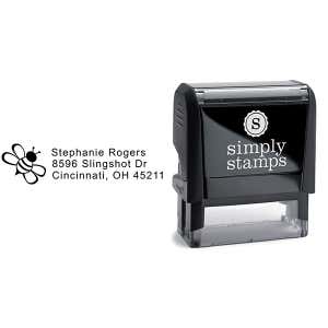 Bumble Bee Address Stamp Body and Design