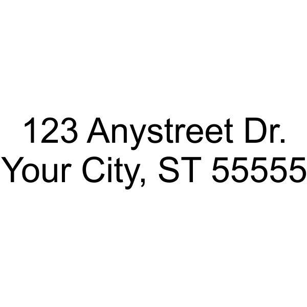 2 Line Stamp