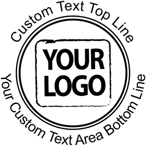 Personalized Logo Custom Round Catalog Stamp