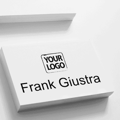 Custom Name Logo Hand Stamp - alternate view