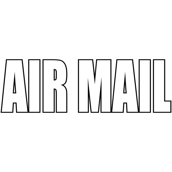 AIRMAIL - Stock Stamp