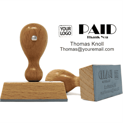PAID Custom Logo Stamp w/ Catalog Ink