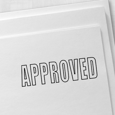 Approved Stock Stamp - alternate view