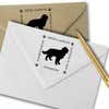 Golden Retriever Pet Lover Dog Return Address Stamp Imprint Example