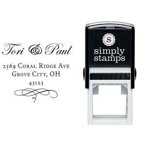 Grove Address Stamp Body and Design