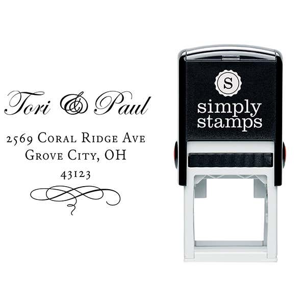Grove Address Stamp Body and Design