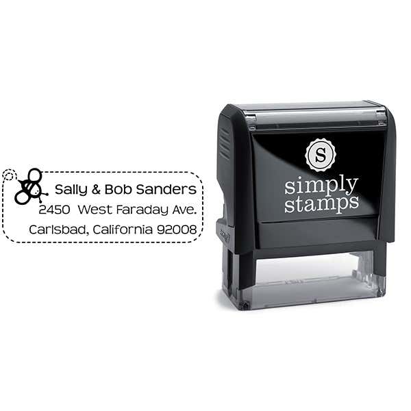 Sanders Bee Address Stamp Body and Design
