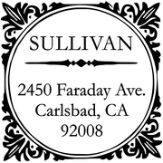 Sullivan Square Address Stamp