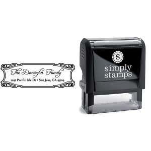 Devaughn Plate Address Stamp Body and Design