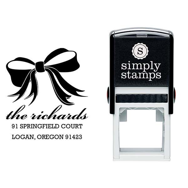 Richards Bow Address Stamp Body and Design