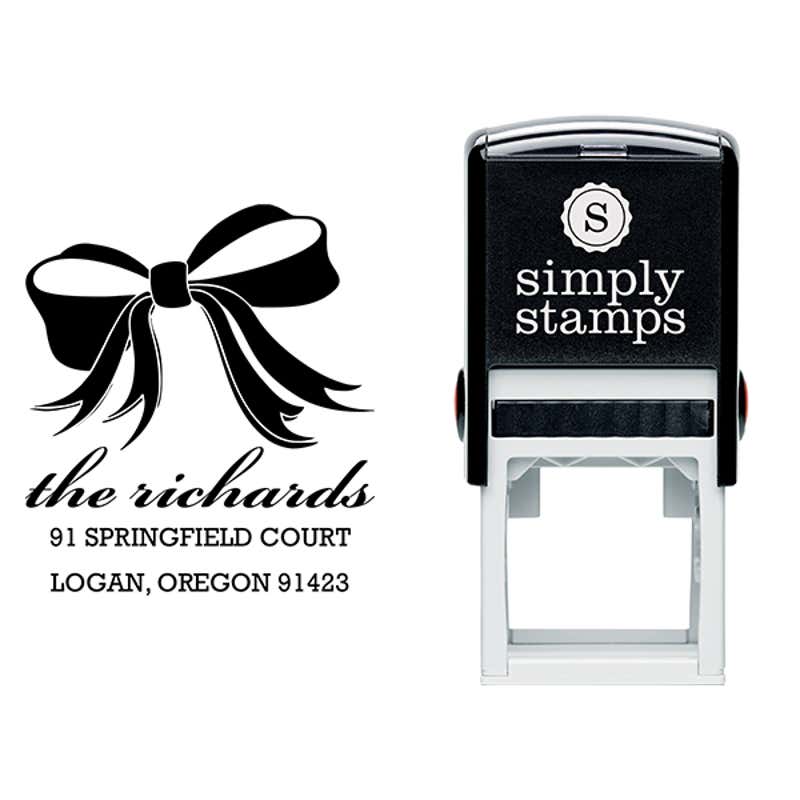 Richards Bow Address Stamp Body and Design