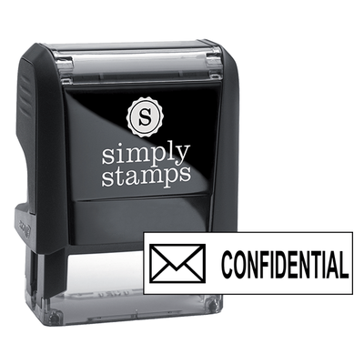 CONFIDENTIAL Mail Stock Stamp