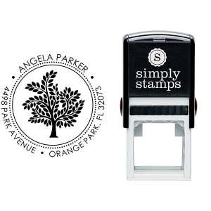 Tree Return Address Stamp Body and Design