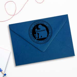 Remember Our Soldiers Address Stamp Imprint Example