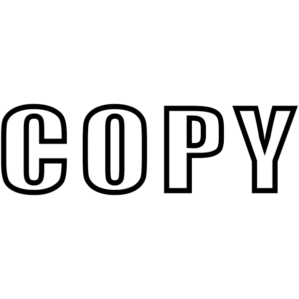 COPY Outlined Stock Stamp