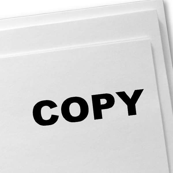COPY Solid Stock Stamp