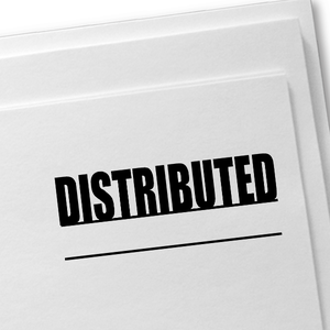 DISTRIBUTED Stock Stamp