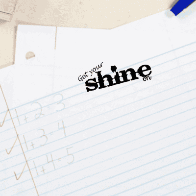 Get Your Shine On Teacher Feedback Stamp - alternate view
