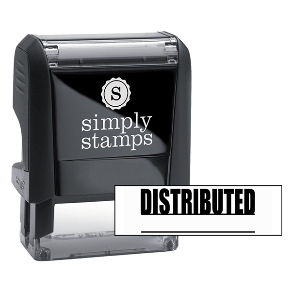 DISTRIBUTED Stock Stamp 
