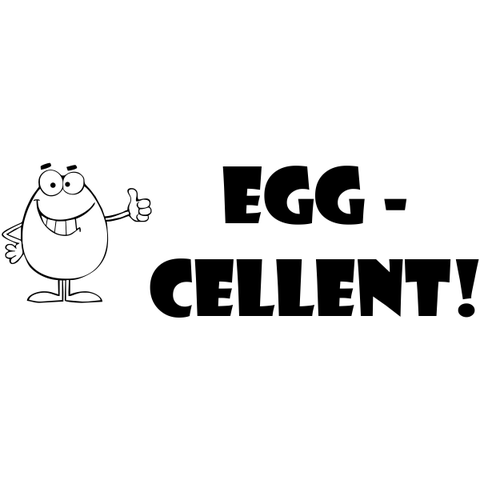 EGG-CELLENT Teacher Feedback Stamp
