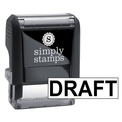 DRAFT Solid Lettering Stock Stamp
