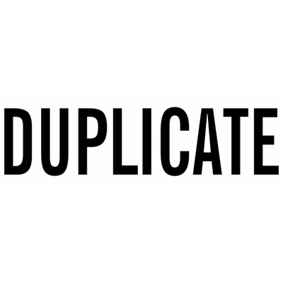 DUPLICATE Stock Stamp - alternate view