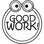 GOOD WORK Frog Teacher Feedback Stamp