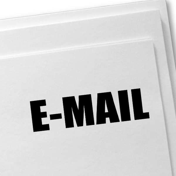 E-MAIL Stock Stamp