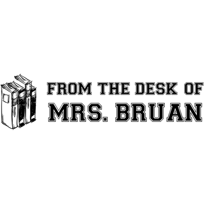 From The Desk Of - Textbooks Rubber Teacher Stamp