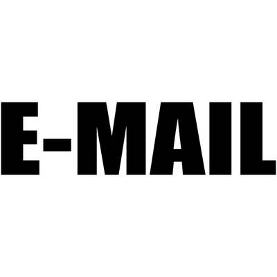 E-MAIL Stock Stamp - alternate view