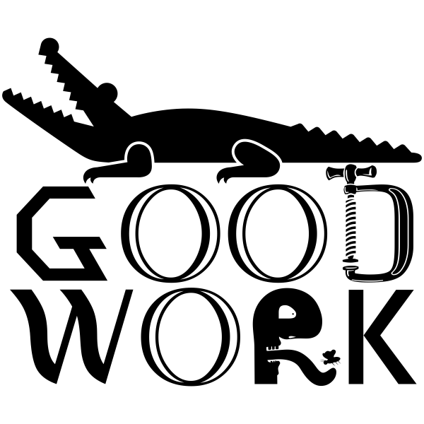 GOOD WORK Alligator Teacher Feedback Stamp