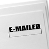 E-MAILED with Box Stock Stamp