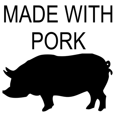 Made With Pork Rubber Stamp - alternate view